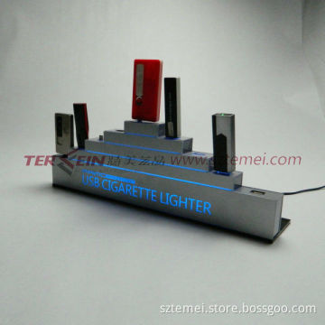 acrylic USB cigarette lighter or acrylic cigar stand